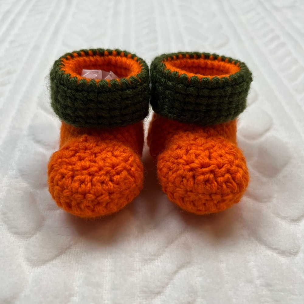 💗 *NEW* Handmade Crochet‎ Baby Shoes/Booties/Slippers
